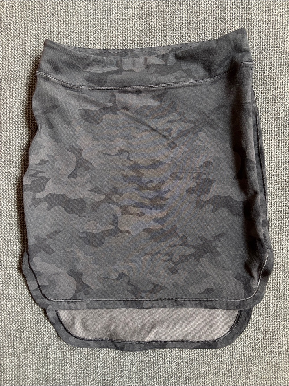 Lululemon Charcoal Camo Skirt